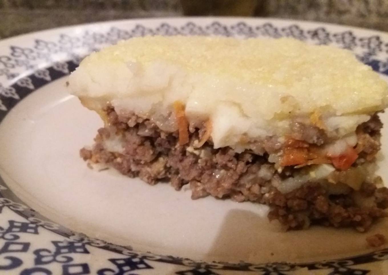 Pastel de papa y carne picada