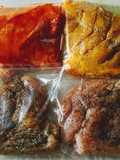 สเต็กอกไก่ 4 รส