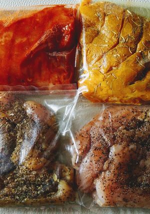 รูปของ สเต็กอกไก่ 4 รส