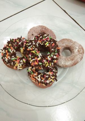 Foto resep Donat ubi ungu lembut