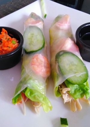 Una foto de Rollitos Vietnamitas 👍🇵🇪