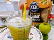 Gambar jus epal