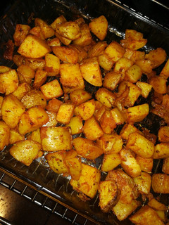 Una foto de Patatas gajo al horno