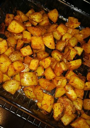 Una foto de Patatas gajo al horno