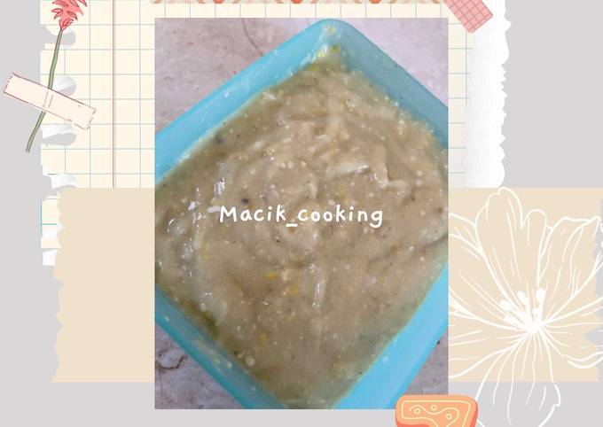 Bubur MPASI Kentang Manis