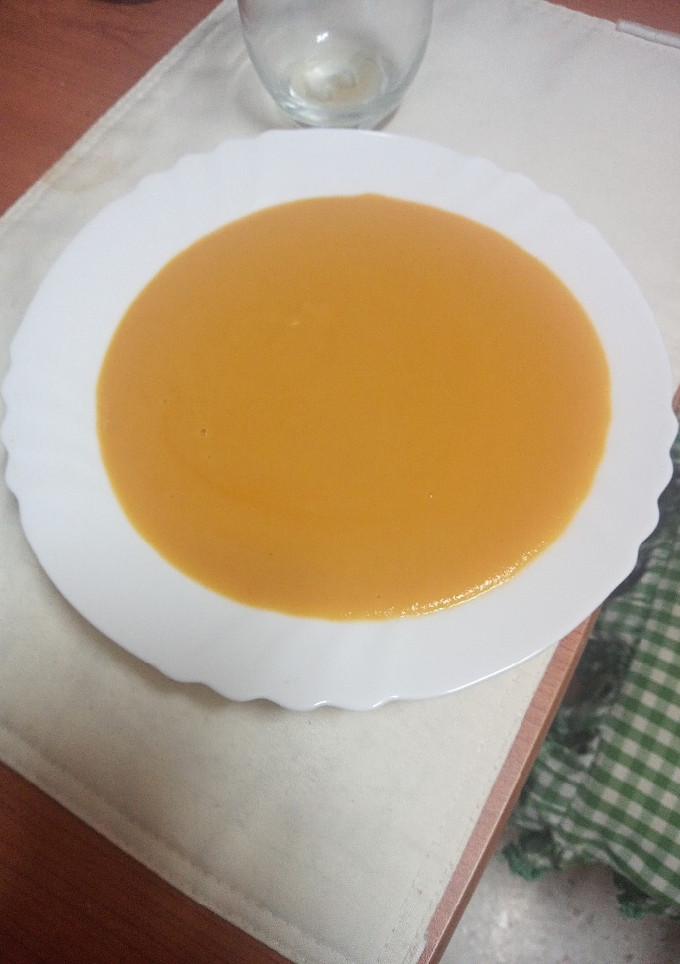 Una foto de Crema de judiones y verduras