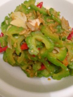 Foto resep Tumis pare udang rebon