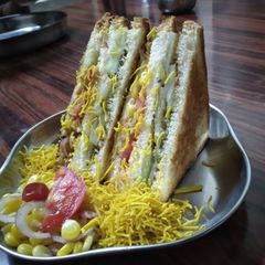 A picture of Grilled Veg Club Sandwich.