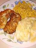 Chicken Steak with mashed potato