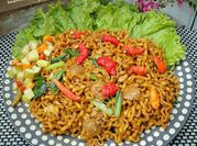 Gambar resep mie tek tek mie urai