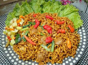 Foto resep Mie tek tek goreng #pr_homadestreetfood