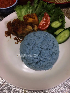 Foto resep Nasi Bunga Telang