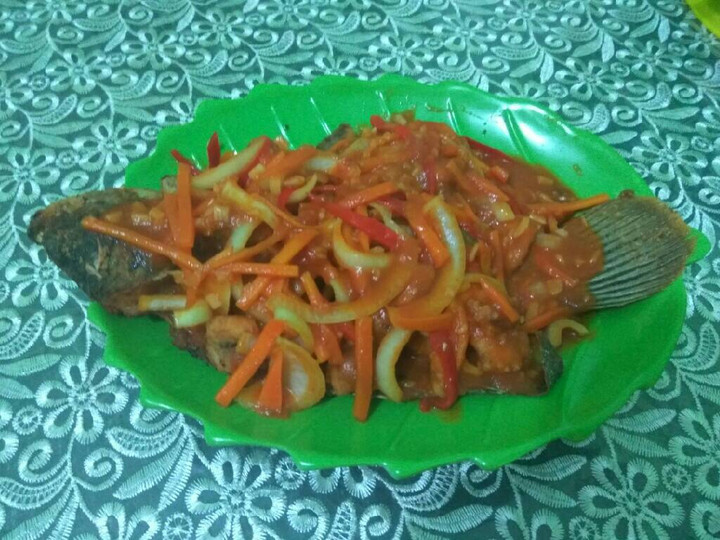 Resep Gurami Krispi Asam Manis Pedas Tanpa Saos Botolan Asli Alami, Menggugah Selera