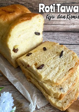 Foto resep Roti Tawar Kismis dan Keju