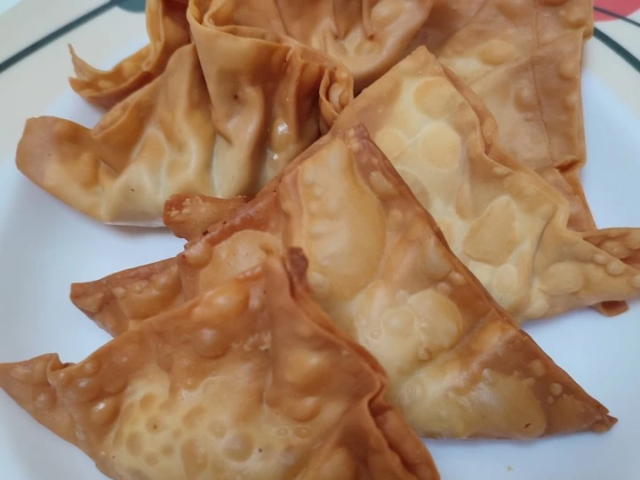 Cara Gampang Membikin Resep  Pangsit Goreng ala Gacoan/Kober yang Sempurna, Enak