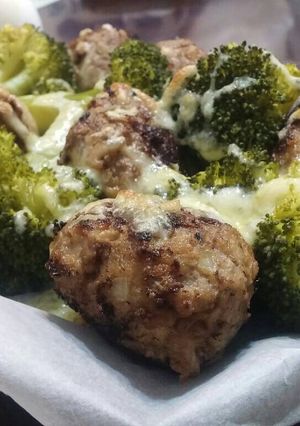 生酮!!!爆漿肉丸!!低碳!! 的食譜成品照片