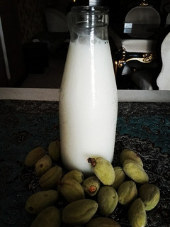 عکسی از دستور شیر بادام