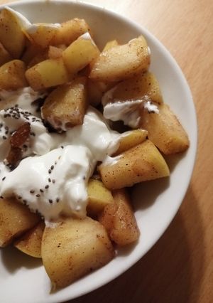 Φωτογραφία της συνταγής Μήλο στο Τηγάνι
