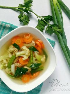 Foto resep Sop Sayur Macaroni Simple (#postingrame2_sop)