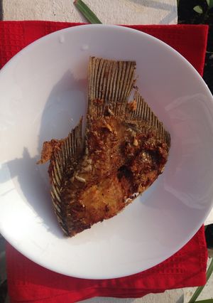 Foto resep Ikan gurame goreng