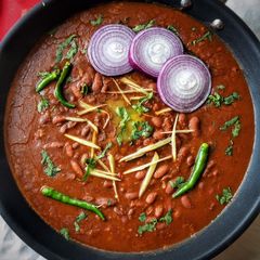 A picture of Rajma Curry.