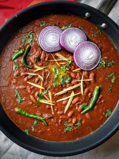 A picture of Rajma Curry.