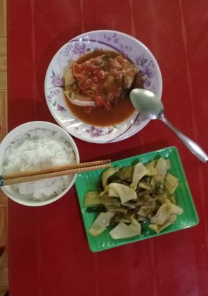 Hình của món Cá bông lau kho cà chua.