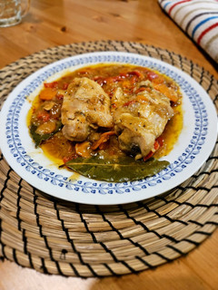 Una foto de Pollo a la cerveza