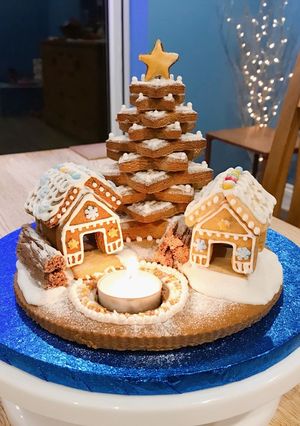 A picture of Simple gingerbread.