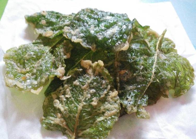 Bagaimana Membuat Crispy Spinach yang Lezat Sekali