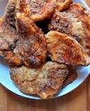 Rabanadas na Airfryer - sem óleo