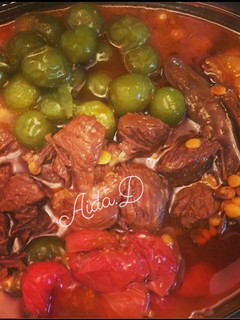 عکسی از دستور خورشت بادمجان مجلسی