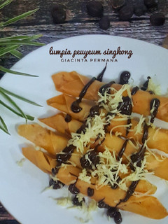 Foto resep Lumpia tape singkong tabur coklat keju