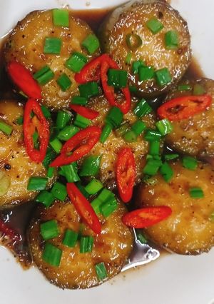 Hình của món Bí đao kho tiêu.