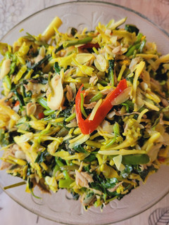 Foto resep Tumis Bunga Pepaya+kangkung