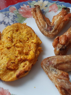 Una foto de Tortillitas especiadas de calabaza en airfryer