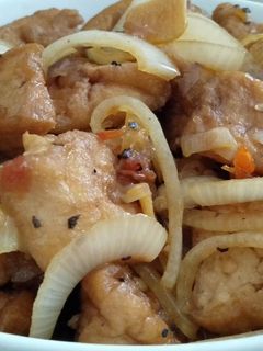 Foto resep Oseng tahu coklat