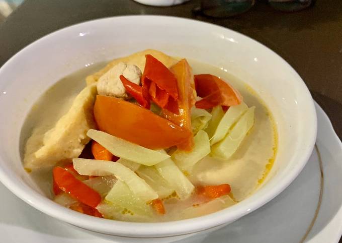 Resep: Sayur Lodeh Tahu Tanpa Santan Kelapa Farah Quinn