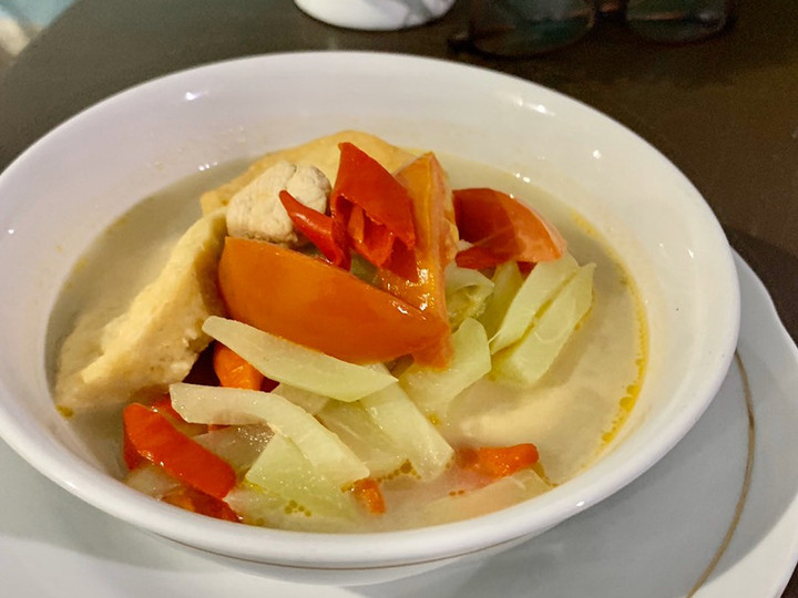 Resep: Sayur Lodeh Tahu Tanpa Santan Kelapa Farah Quinn