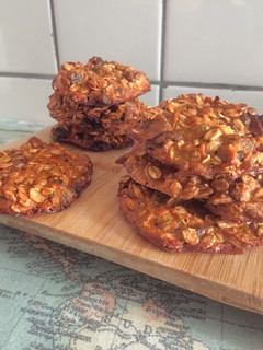 Una foto de Galletas / Bizcocho de boniato y muesli