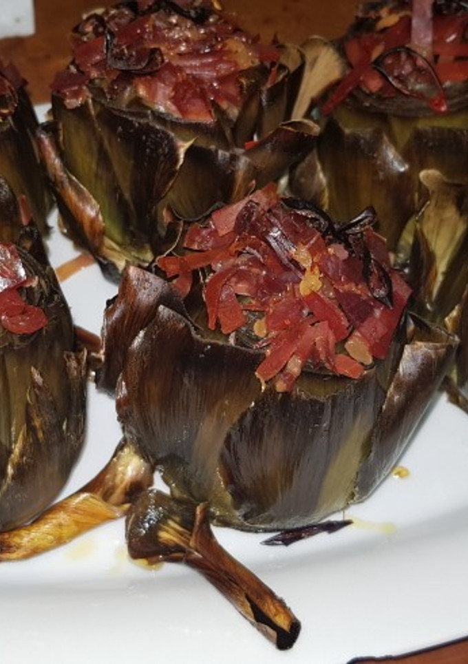 Una foto de Alcachofas al horno