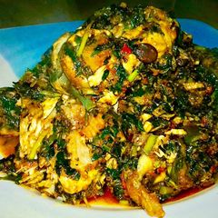 A picture of Fresh Catfish Vegetable Soup.