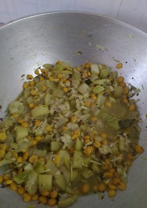 A picture of Dudhi bhopla(Bottlegourd simple and tasty version).