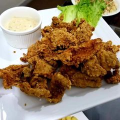 A picture of Fried Dhaka fish.
