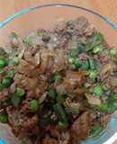 Guiso de carne y vainitas