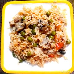A picture of Vegetable Rice.