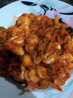 Foto resep Udang saos padang