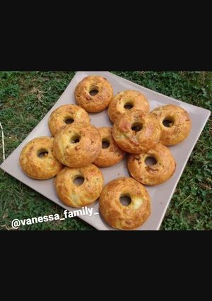 Une photo de Cakes salés donuts