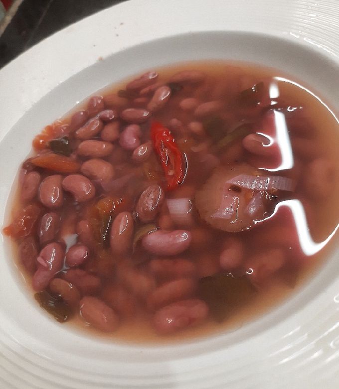 Foto resep Angeun kacang merah sunda