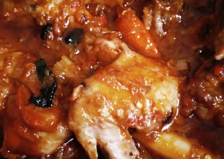 Cara Gampang Membuat Ayam Rica Rica Kemangi, Sempurna